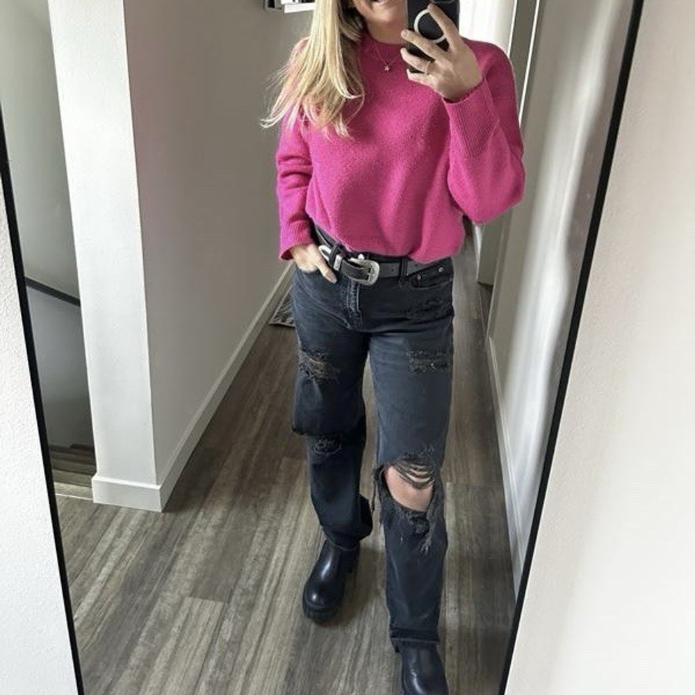 Michael Stars Maddie Brushed Knit Pullover Sweater
